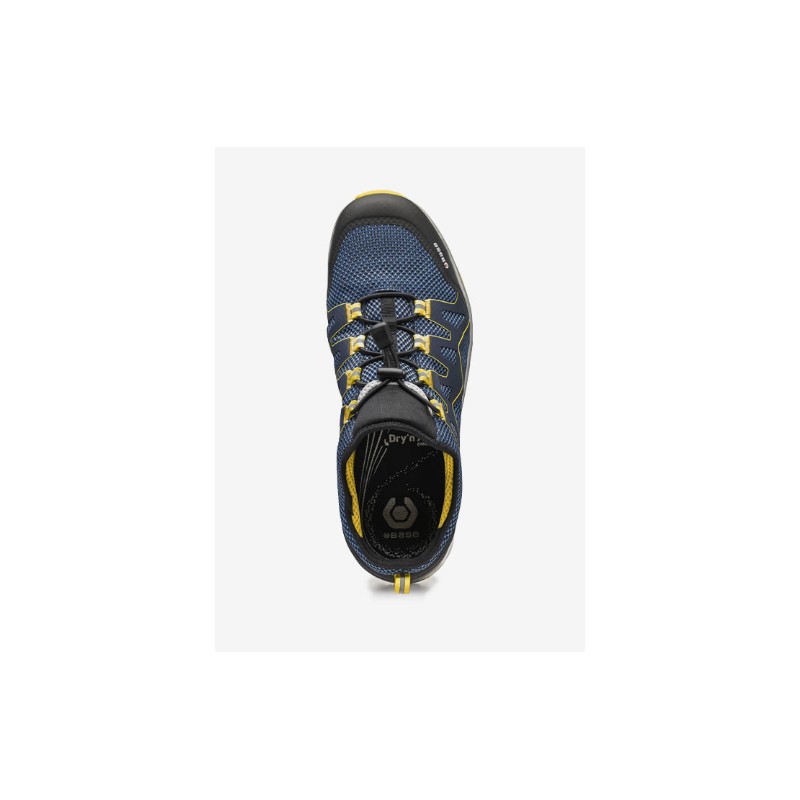 Talla 45 Azul y Amarillo K-Walk Calzado de Seguridad para Hombres y Mujeres Base Protection 